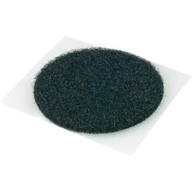 Öntapadós tépőzár, korong (hurok rész) Ø 45 mm, fekete, 1 db, Fastech Öntapadós tépőzár, korong (hurok rész) Ø 45 mm, fekete, 1 db, Fastech