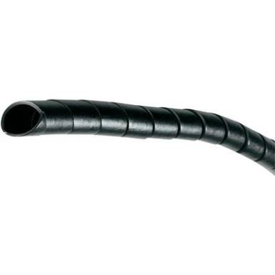 Spiráltömlő, kötegelési ∅: 13 - 70 mm, fekete SB 100 E SW PB Fastener, tartalom: méteráru Spiráltömlő, kötegelési ∅: 13 - 70 mm, fekete SB 100 E SW PB Fastener, tartalom: méteráru