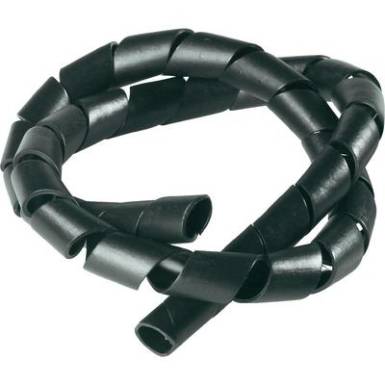 Spiráltömlő, kötegelési ∅: 7 - 40 mm, fekete SB 75 E SW PB Fastener, méteráru Spiráltömlő, kötegelési ∅: 7 - 40 mm, fekete SB 75 E SW PB Fastener, méteráru