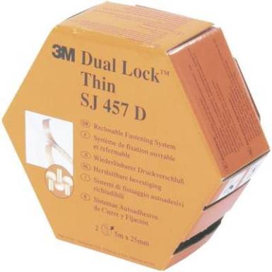 Öntapadó tépőzár 5 m x 25 mm, áttetsző, 3M Öntapadó tépőzár 5 m x 25 mm, áttetsző, 3M