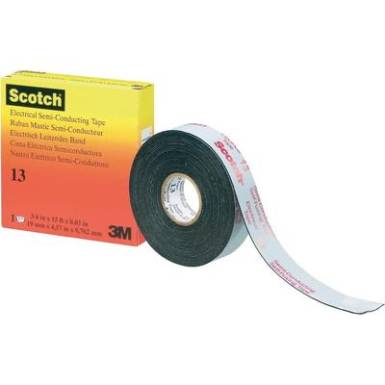 Kaucsuk szalag 4,5 m x 19 mm, fekete 3M Scotch 13, tartalom: 1 tekercs Kaucsuk szalag 4,5 m x 19 mm, fekete 3M Scotch 13, tartalom: 1 tekercs