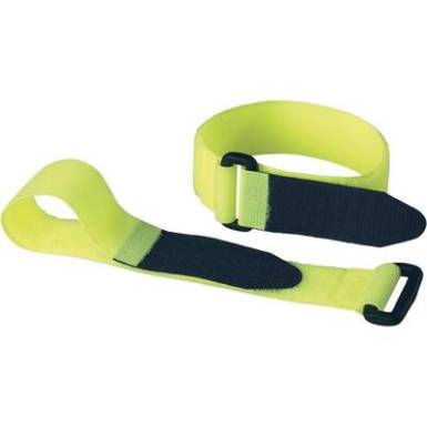 Tépőzáras biztonsági pánt, 290 mm x 25 mm, sárga/fekete, 2 db Tépőzáras biztonsági pánt, 290 mm x 25 mm, sárga/fekete, 2 db