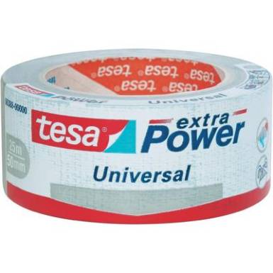 Szövetbetétes ragasztószalag, 25 m x 50 mm, tesa® extra Power Szövetbetétes ragasztószalag, 25 m x 50 mm, tesa® extra Power
