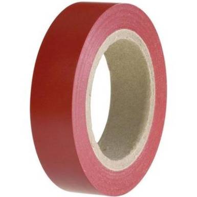 PVC szigetelőszalag, (H x Sz) 10 m x 15 mm, piros PVC HelaTape Flex 15 HellermannTyton, tartalom: 1 tekercs PVC szigetelőszalag, (H x Sz) 10 m x 15 mm, piros PVC HelaTape Flex 15 HellermannTyton, tartalom: 1 tekercs