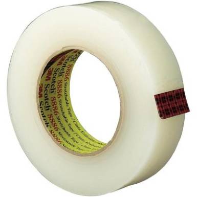 Rugalmas elektromos szigetelőszalag, 55 m x 36 mm, átlátszó, 3M Scotch 8886, 70-0061-5203-0 Rugalmas elektromos szigetelőszalag, 55 m x 36 mm, átlátszó, 3M Scotch 8886, 70-0061-5203-0