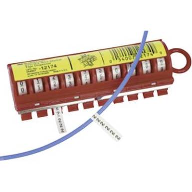 Kábeljelölő utántöltő tekercs Scotchcode™ 9-es számjegy 80-6114-2802-2 Fehér, Fekete 3M Tartalom: 3 tekercs Kábeljelölő utántöltő tekercs Scotchcode™ 9-es számjegy 80-6114-2802-2 Fehér, Fekete 3M Tartalom: 3 tekercs