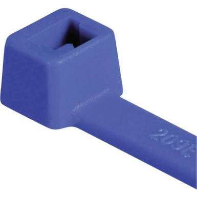 HellermannTyton kábelkötöző belső fogazattal, 150x3,5 mm, kék, 100 db, T30R-PA66-BU HellermannTyton kábelkötöző belső fogazattal, 150x3,5 mm, kék, 100 db, T30R-PA66-BU