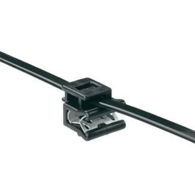 Kábelkötöző, EdgeClip (H x Sz) 200 mm x 4.6 mm T50ROSEC5A-MC5-BK-D1 Szín: Fekete 1 db HellermannTyton Kábelkötöző, EdgeClip (H x Sz) 200 mm x 4.6 mm T50ROSEC5A-MC5-BK-D1 Szín: Fekete 1 db HellermannTyton