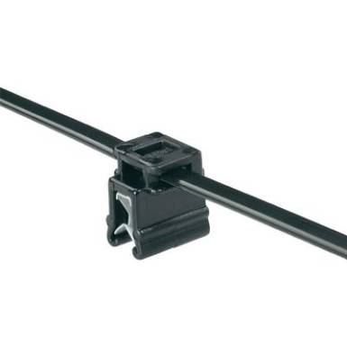 Kábelkötöző, EdgeClip (H x Sz) 200 mm x 4.6 mm T50ROSEC4A-PA66W_D1 Szín: Fekete 1 db HellermannTyton Kábelkötöző, EdgeClip (H x Sz) 200 mm x 4.6 mm T50ROSEC4A-PA66W_D1 Szín: Fekete 1 db HellermannTyton