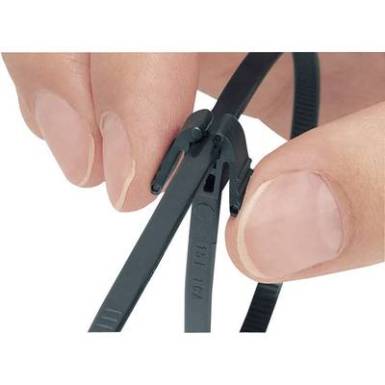 Bel&uuml;l fogazott oldhat&oacute; k&aacute;belk&ouml;t&ouml;ző 305x4,7 mm