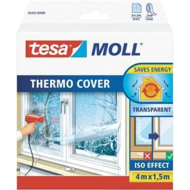 Hőszigetelő fólia ablakra 4 m x 150 cm tesamoll® Thermo Cover Hőszigetelő fólia ablakra 4 m x 150 cm tesamoll® Thermo Cover