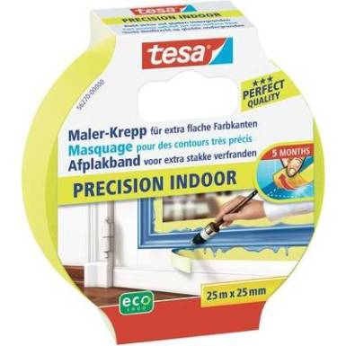 Krepp maszkolószalag Tesa® Masking Tape Precision Indoor 25 m x 25 mm TESA 56270 Krepp maszkolószalag Tesa® Masking Tape Precision Indoor 25 m x 25 mm TESA 56270