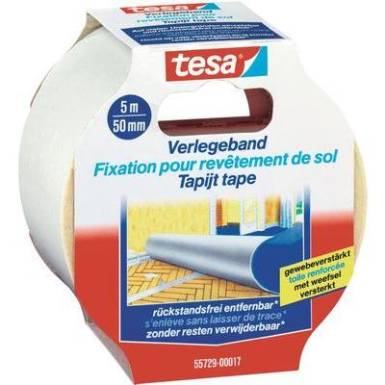 Kétoldalú ragasztószalag 5m x 50 mm Tesa® 55729 Kétoldalú ragasztószalag 5m x 50 mm Tesa® 55729