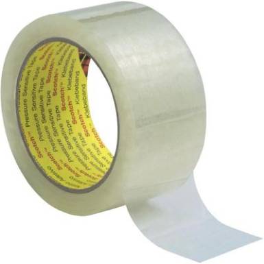 Csomagoló ragasztószalag, 66 m x 50 mm, átlátszó 3M Scotch® 305 Csomagoló ragasztószalag, 66 m x 50 mm, átlátszó 3M Scotch® 305