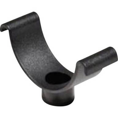 R&ouml;gz&iacute;tőbilincs, Cradle Clip K&ouml;teg &empty;: 17.5 mm C3-N66-BK-C1 Fekete HellermannTyton Tartalom: 1 db