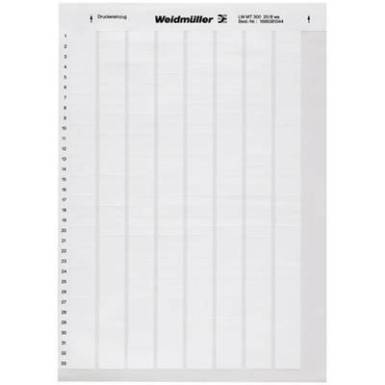 Etikettek LM WriteOn 15X70 WS Fehér Weidmüller Tartalom: 1 lap Etikettek LM WriteOn 15X70 WS Fehér Weidmüller Tartalom: 1 lap