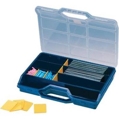 Zsugorcső készlet, "mmK"Ø (zsugorodás előtt/után): /1 Set Zsugorcső készlet, "mmK"Ø (zsugorodás előtt/után): /1 Set