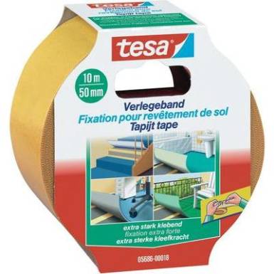 Kétoldalú ragasztószalag (H x Sz) 10 m x 50 mm, tartalom: 1 tekercs, TESA 05686-18 Kétoldalú ragasztószalag (H x Sz) 10 m x 50 mm, tartalom: 1 tekercs, TESA 05686-18