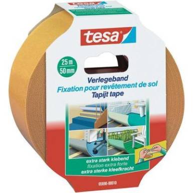 Kétoldalú ragasztószalag (H x Sz) 25 m x 50 mm, tartalom: 1 tekercs, TESA 05696-10 Kétoldalú ragasztószalag (H x Sz) 25 m x 50 mm, tartalom: 1 tekercs, TESA 05696-10