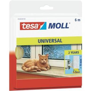 Ablakszigetelő csík Tesamoll® Universal Foam 6 m x 9 mm Ablakszigetelő csík Tesamoll® Universal Foam 6 m x 9 mm