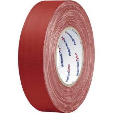 Téphető szövetbetétes ragasztószalag, gaffer tape 50 m x 19 mm, piros színű HellermannTyton HelaTape Téphető szövetbetétes ragasztószalag, gaffer tape 50 m x 19 mm, piros színű HellermannTyton HelaTape