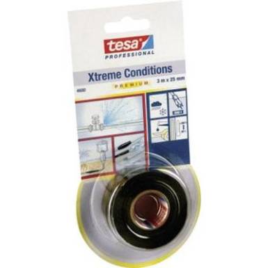 Önvulkanizáló szilikon szalag, fekete, Tesa Xtreme Conditions Black 3 m x 25 mm Önvulkanizáló szilikon szalag, fekete, Tesa Xtreme Conditions Black 3 m x 25 mm