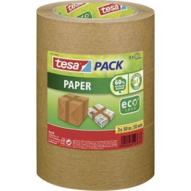 Papír ragasztószalag Tesapack Paper Ecologo 50 m x 50 mm Papír ragasztószalag Tesapack Paper Ecologo 50 m x 50 mm