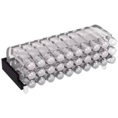 Miniatűr t&ouml;bbsz&ouml;r&ouml;s f&eacute;nyvezető 0603 SMD LED-hez, fekvő, Mentor 1296.2023