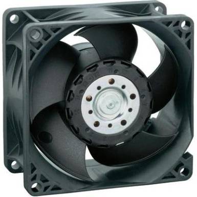 EBM Papst Axiális ventilátor 222 m³ / h, 71 dBA, 24 V 80x80x38 mm, 8214 JH4 EBM Papst Axiális ventilátor 222 m³ / h, 71 dBA, 24 V 80x80x38 mm, 8214 JH4