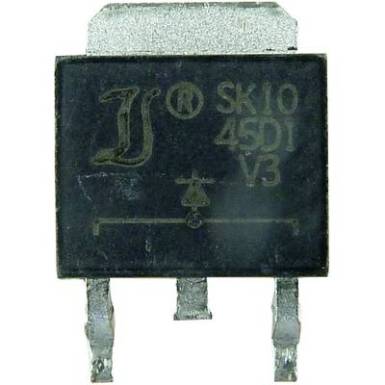 Schottky dióda Diotec SK3045CD2 Ház típus TO-263AB/D2PAK I(F) 15 A Gátfesz. 45 V Schottky dióda Diotec SK3045CD2 Ház típus TO-263AB/D2PAK I(F) 15 A Gátfesz. 45 V