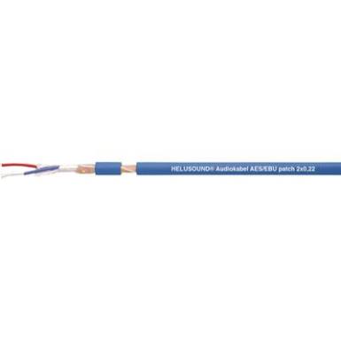 Audio vezeték, AES/EBU & DMX kábel patch 2 x 0,22 mm² Kék méteráru Helukabel Audio vezeték, AES/EBU & DMX kábel patch 2 x 0,22 mm² Kék méteráru Helukabel