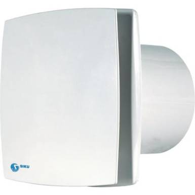 Fali és mennyezeti szellőző ventilátor, Ø 100 mm, fehér, SIKU 30204 Fali és mennyezeti szellőző ventilátor, Ø 100 mm, fehér, SIKU 30204