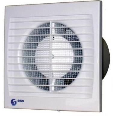 Falba és mennyezetbe építhető elszívó ventilátor 292 m³/h 15 cm SIKU 150 S Silenta 30385 Falba és mennyezetbe építhető elszívó ventilátor 292 m³/h 15 cm SIKU 150 S Silenta 30385
