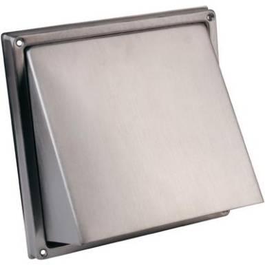 Ventilátor fedél, nemesacél, alkalmas a 10 cm átmérőjű csőhöz Wallair NW 100 Ventilátor fedél, nemesacél, alkalmas a 10 cm átmérőjű csőhöz Wallair NW 100
