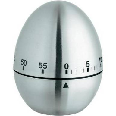 TFA Konyhai időzítő, tojás (Ø x Ma) 61 mm x 76 mm Króm TFA Konyhai időzítő, tojás (Ø x Ma) 61 mm x 76 mm Króm