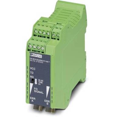 Optikai k&aacute;beles jel&aacute;talak&iacute;t&oacute; optikai diagnosztik&aacute;val, Phoenix Contact PSI-MOS-RS485W2/FO 660 T