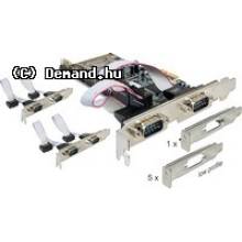 Multi I/O PCIE 6xSoros Delock 89347