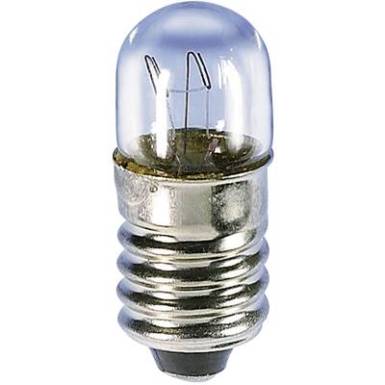 Barthelme kisméretű cső izzó, 130V, 2,6W, 20mA, E10 Barthelme kisméretű cső izzó, 130V, 2,6W, 20mA, E10