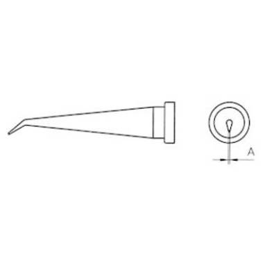Weller pákahegy, forrasztóhegy LT sorozat LT-1LX hosszú, hajlított, kúpos hegyű 0.2 mm Weller pákahegy, forrasztóhegy LT sorozat LT-1LX hosszú, hajlított, kúpos hegyű 0.2 mm