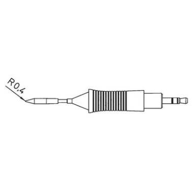 Weller RT2 ceruzahegy formájú, központosított csúcs pákahegy, forrasztóhegy 0.8 mm Weller RT2 ceruzahegy formájú, központosított csúcs pákahegy, forrasztóhegy 0.8 mm