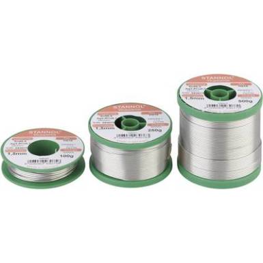 Ólommentes forrasztóhuzal 1mm/500g Sn95Ag4Cu1 Stannol Ólommentes forrasztóhuzal 1mm/500g Sn95Ag4Cu1 Stannol