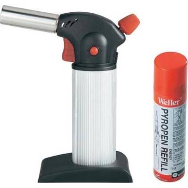 Gázégő, konyhai karamellizáló, flambírozó pisztoly, gáz utántöltő palackkal Toolcraft MAX850 Gázégő, konyhai karamellizáló, flambírozó pisztoly, gáz utántöltő palackkal Toolcraft MAX850