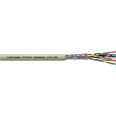 UNITRONIC® LiYCY (TP) adatkábel, 2 x 2 x 0.14 mm² szürke, méteráru, LappKabel UNITRONIC® LiYCY (TP) adatkábel, 2 x 2 x 0.14 mm² szürke, méteráru, LappKabel