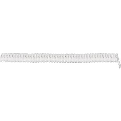 Spirálkábel H05VV-F 3 X 0,75 1000 MM fehér Spirálkábel H05VV-F 3 X 0,75 1000 MM fehér