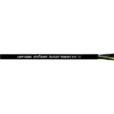 Vezérlő vezeték ÖLFLEX® ROBUST 210 3 G 0.5 mm² Fekete LappKabel 0021881 méteráru Vezérlő vezeték ÖLFLEX® ROBUST 210 3 G 0.5 mm² Fekete LappKabel 0021881 méteráru