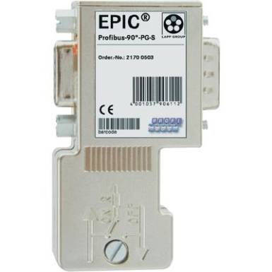 D-SUB profibusz csatlakozó, EPIC® 90°-PG-S D-SUB profibusz csatlakozó, EPIC® 90°-PG-S