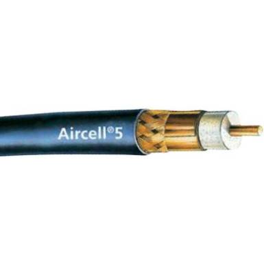 AIRCELL® 5 koaxiális kábel Aircell 5 85 dB Fekete méteráru SSB AIRCELL® 5 koaxiális kábel Aircell 5 85 dB Fekete méteráru SSB