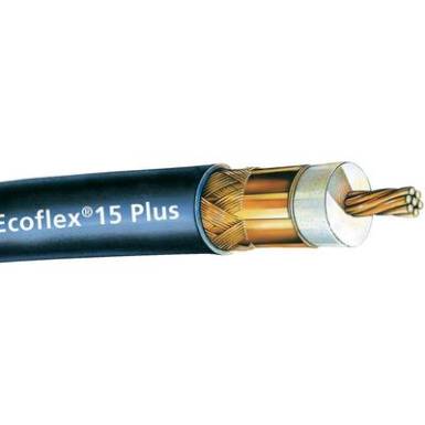 Koaxiális kábel 15 Plus Ecoflex® Ecoflex 15 Plus 90 dB Fekete méteráru SSB Koaxiális kábel 15 Plus Ecoflex® Ecoflex 15 Plus 90 dB Fekete méteráru SSB
