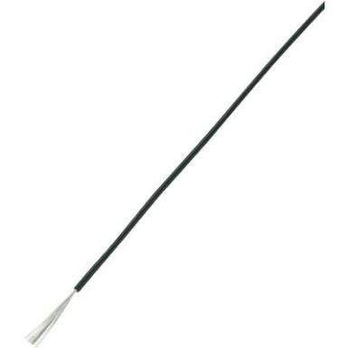 Conrad LiY kapcsol&oacute;vezet&eacute;k 1x0,5mm&sup2;, fekete, 10m