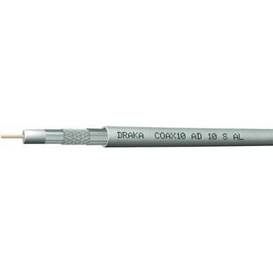 Koaxiális kábel, Coax 10 AD 10 S AI LiYv gt/ 100 dB Fehér méteráru DRAKA Koaxiális kábel, Coax 10 AD 10 S AI LiYv gt/ 100 dB Fehér méteráru DRAKA